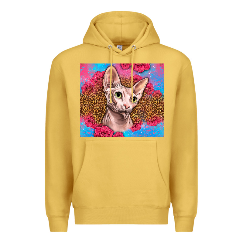 Western Sphynx Cat Premium Hoodie by LillyAllenDesigns | Teevron