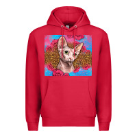 Cardinal Western Sphynx Cat Premium Hoodie - LillyAllenDesigns