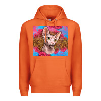 Carrot Western Sphynx Cat Premium Hoodie - LillyAllenDesigns