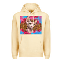 Pina Colada Western Sphynx Cat Premium Hoodie - LillyAllenDesigns