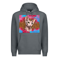Rock Western Sphynx Cat Premium Hoodie - LillyAllenDesigns