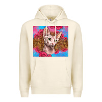 Tofu Western Sphynx Cat Premium Hoodie - LillyAllenDesigns