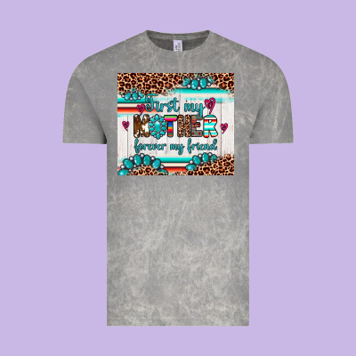 First My Mother Forever My Friend Vintage Tee Designed By Artiststas