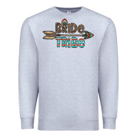 Heather Grey bride tribe Premium Sweatshirt - CowhideDigitalArt