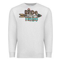 Oatmeal Heather bride tribe Premium Sweatshirt - CowhideDigitalArt