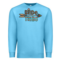 Ocean Blue bride tribe Premium Sweatshirt - CowhideDigitalArt