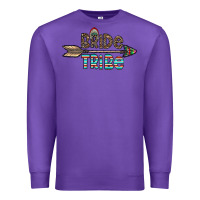 Purple bride tribe Premium Sweatshirt - CowhideDigitalArt