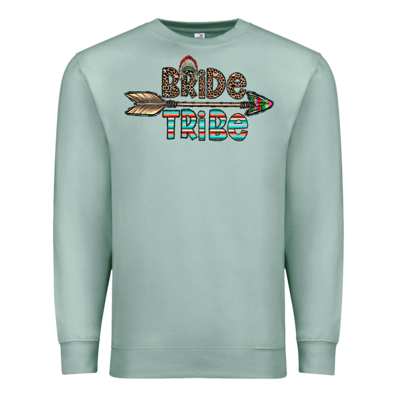 Bride Tribe Premium Sweatshirt by CowhideDigitalArt | Teevron