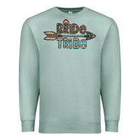 Seafoam bride tribe Premium Sweatshirt - CowhideDigitalArt