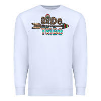 White bride tribe Premium Sweatshirt - CowhideDigitalArt