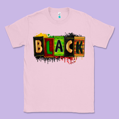 Black Classic Tee Designed By Zillion Design Studio