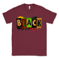 Burgundy black Classic Tee - Zillion Design Studio