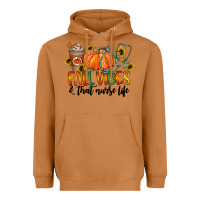 Meerkat fall vibes and that nurse life Heavyweight Hoodie - CowhideDigitalArt