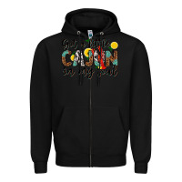 Black got a little cajun in my soul Zipper Hoodie - texasbilliewilder