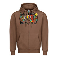 Chestnut got a little cajun in my soul Zipper Hoodie - texasbilliewilder
