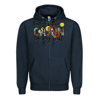 Navy got a little cajun in my soul Zipper Hoodie - texasbilliewilder