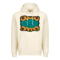Tofu sunflower background Premium Hoodie - BarkalooDesign