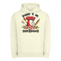 Pigment Pistachio baking is my superpower malia Urban Hoodie - MaliasSmallBusiness