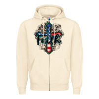 Sandshell faith usa Zipper Hoodie - Zillion Design Studio