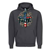 Smoke faith usa Zipper Hoodie - Zillion Design Studio