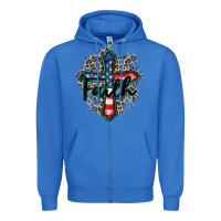 True Royal faith usa Zipper Hoodie - Zillion Design Studio