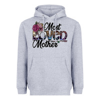Heather Grey most loved mother Heavyweight Hoodie - SublimationCraftShop