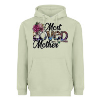 Matcha most loved mother Heavyweight Hoodie - SublimationCraftShop