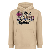 Mushroom most loved mother Heavyweight Hoodie - SublimationCraftShop