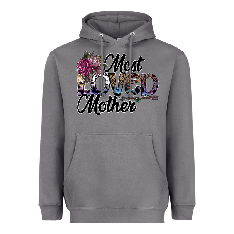 Most Loved Mother Heavyweight Hoodie by SublimationCraftShop | Teevron