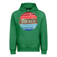 Emerald leopard merica Urban Hoodie - MaliasSmallBusiness