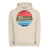 Pigment French Oak leopard merica Urban Hoodie - MaliasSmallBusiness