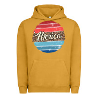 Pigment Peanut Butter leopard merica Urban Hoodie - MaliasSmallBusiness