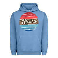Pigment Pebble Blue leopard merica Urban Hoodie - MaliasSmallBusiness