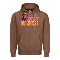 Chestnut afro black boss lady Zipper Hoodie - texasbilliewilder