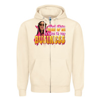 Sandshell afro black boss lady Zipper Hoodie - texasbilliewilder