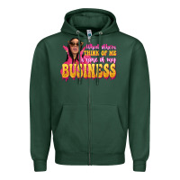Afro Black Boss Lady Zipper Hoodie | Teevron
