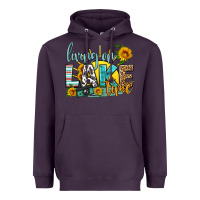 Plum living on lake time Heavyweight Hoodie - HRA Design Shop
