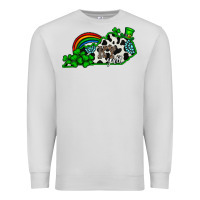 Dove Grey kentucky yall Premium Sweatshirt - CowhideDigitalArt