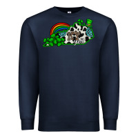Navy kentucky yall Premium Sweatshirt - CowhideDigitalArt