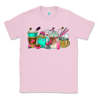 Bubblegum Pink hair hustler coffee cups Classic Tee - texasbilliewilder