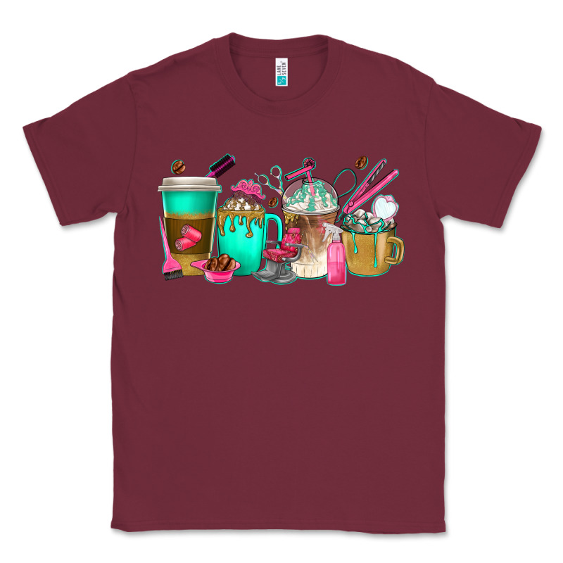 Hair Hustler Coffee Cups Classic Tee by texasbilliewilder | Teevron