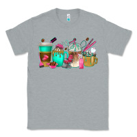 Heather Grey hair hustler coffee cups Classic Tee - texasbilliewilder