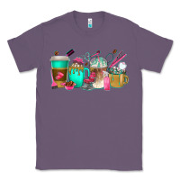 Lavender hair hustler coffee cups Classic Tee - texasbilliewilder