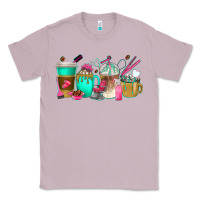 Lilac hair hustler coffee cups Classic Tee - texasbilliewilder