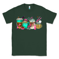 Sports Green hair hustler coffee cups Classic Tee - texasbilliewilder