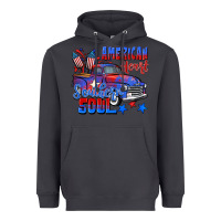 Smoke American heart southern soul truck 4th of july Heavyweight Hoodie - CowGirlArtShop
