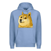 Colony Blue doge coin shiba dog Premium Hoodie - Jasminsmagicworld