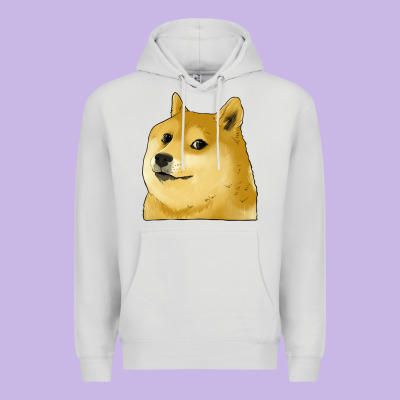 Doge Coin Shiba Dog Premium Hoodie Designed By Jasminsmagicworld