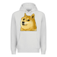 Dove Grey doge coin shiba dog Premium Hoodie - Jasminsmagicworld