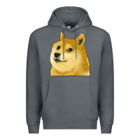 Rock doge coin shiba dog Premium Hoodie - Jasminsmagicworld
